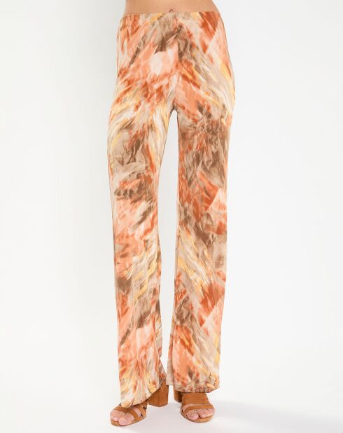 Pantalon Store terre de sienne