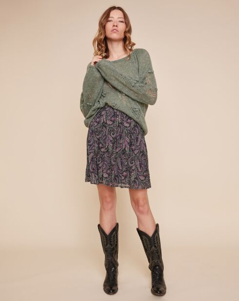 Gonna stampata multicolore/blu Changes