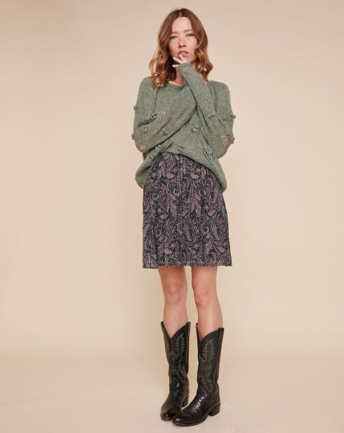 Gonna stampata multicolore/blu Changes