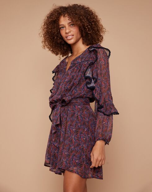 Robe Dory multicolore/violet