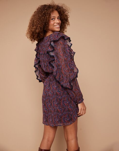 Robe Dory multicolore/violet