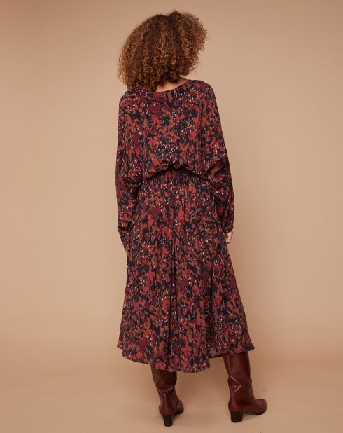 Robe longue Olympiade rouge