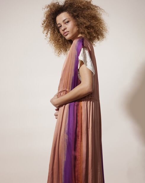 Gilet sans manches Pupille rayé multicolore