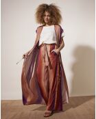 Gilet sans manches Pupille rayé multicolore