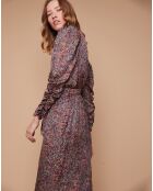 Robe Rokensen bordeaux