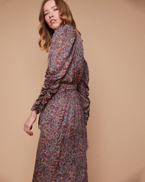 Robe Rokensen bordeaux