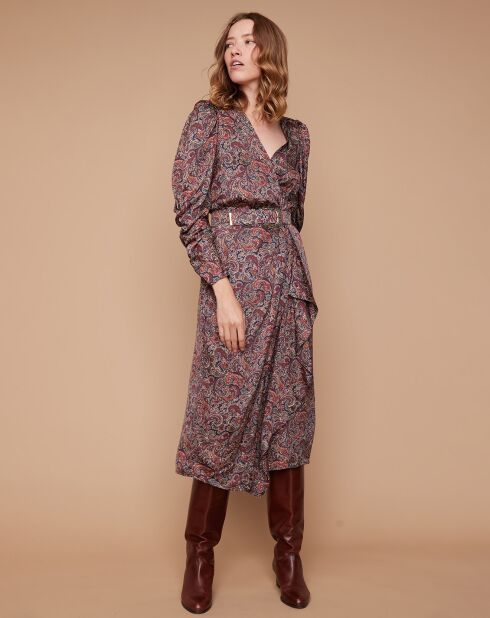 Robe Rokensen bordeaux