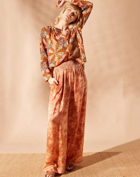 Pantalon Sundance tie & dye multicolore