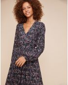 Robe Van multicolore/bleu