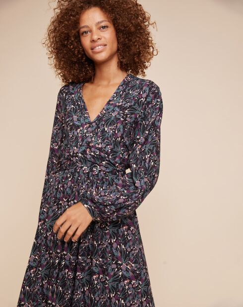 Robe Van multicolore/bleu