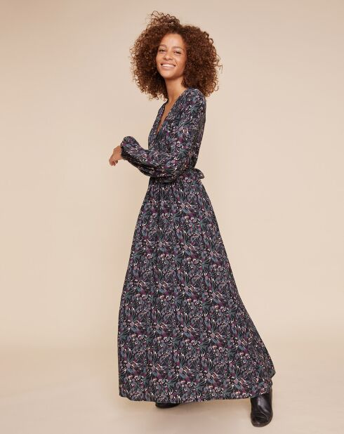 Robe Van multicolore/bleu
