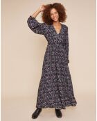 Robe Van multicolore/bleu
