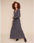 Robe Van multicolore/bleu