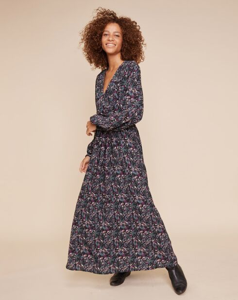 Robe Van multicolore/bleu