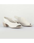 Sandales en Cuir Helyette blanches