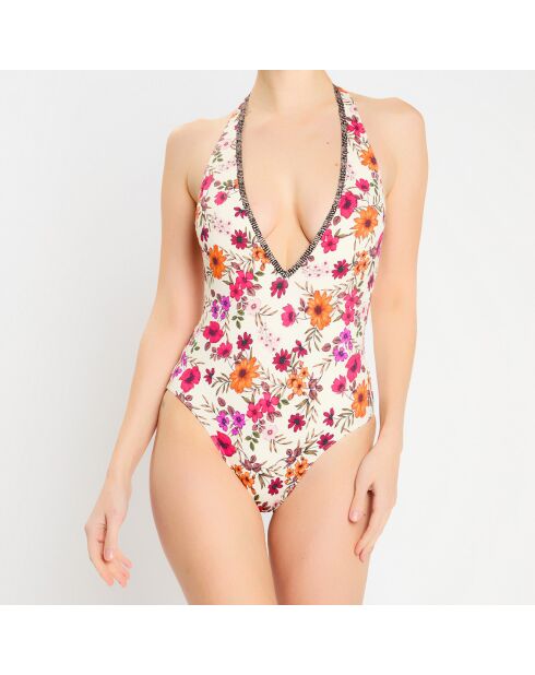 Traje de baño de una pieza Paradise ecru
