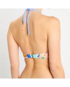 Haut de maillot de bain California multicolore