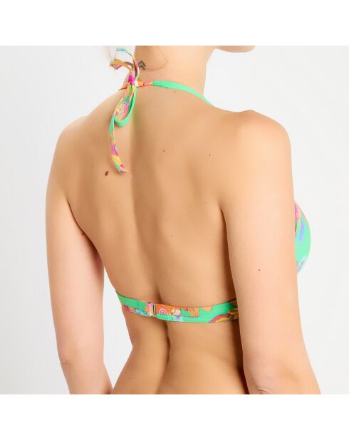 Luz groene push-up bikinitop