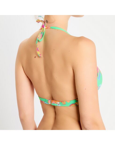 Haut de maillot de bain Push-Up Luz vert