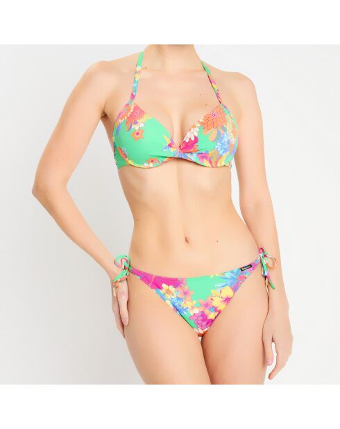 Luz groene push-up bikinitop