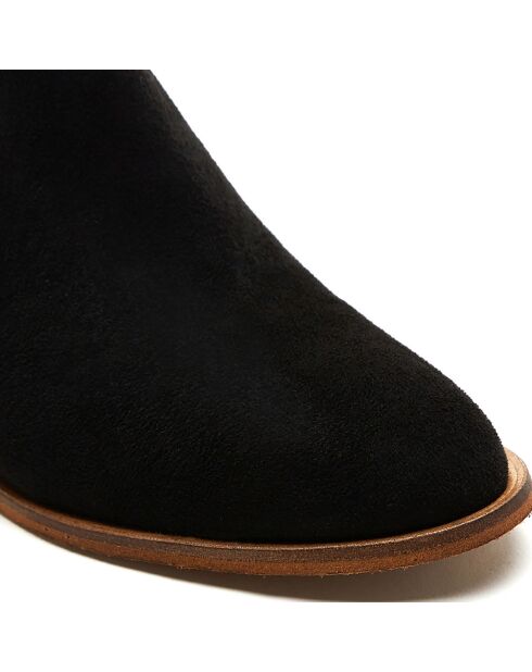 Boots Aria noires - Talon 4 cm