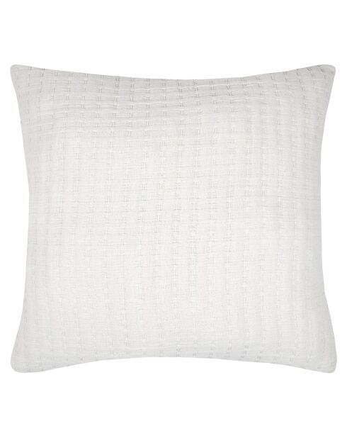 Coussin Tina écru - 45x45 cm