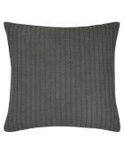 Coussin Tina anthracite - 45x45 cm