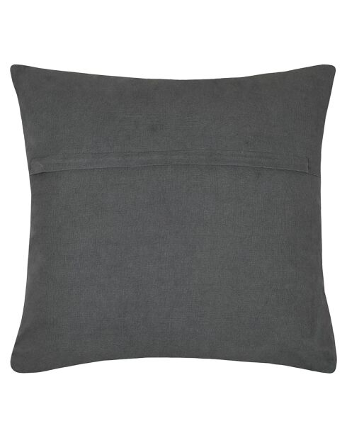 Coussin Tina anthracite - 45x45 cm