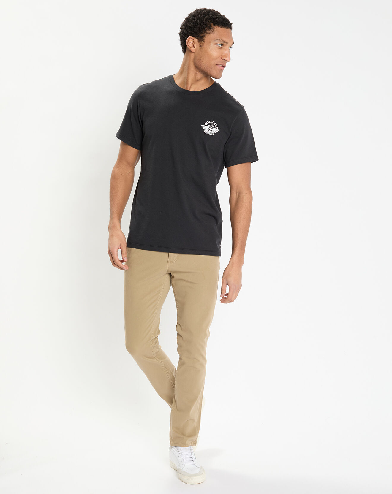 Pantalon skinny Smart Chino 360 Flex Alpha beige Vente privee Dockers BazarChic