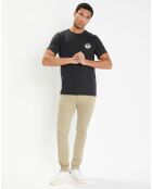 Pantalon chino Skinny Smart 360 Flex Alpha kaki clair