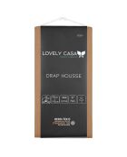 Drap housse Eden bonnet 30 cm curry