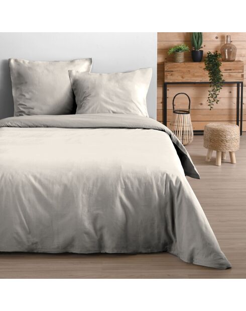 Housse de couette Eden ivoire