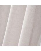 Rideau voile Paloma naturel - 140x260 cm