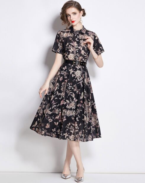 Robe Caroline noire