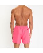 Short de Bain core logo tape-s rose