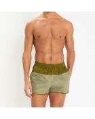 Short de Bain core solids-s vert/kaki