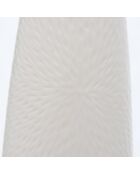 Vase Salina blanc - D.12xH.31 cm