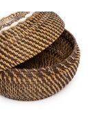 Panier Colonial Peek-a-Boo S marron - D.23xH.15 cm