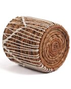 Macra-Mazing Basket Cesta marrón/blanca - D.17xH.19 cm