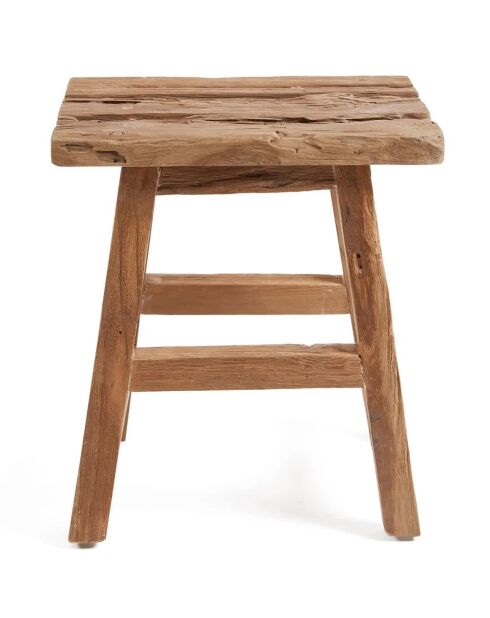 Tabouret Yoke L naturel - 30x39x47 cm