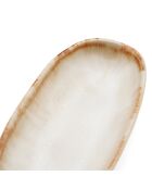 6 Petits plats ovales Cascais blancs - 16x7 cm