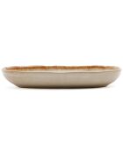 6 Petits plats ovales Cascais blancs - 16x7 cm