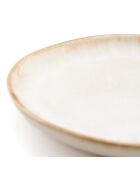 6 Petites assiettes Cascais blanches - D.17 cm