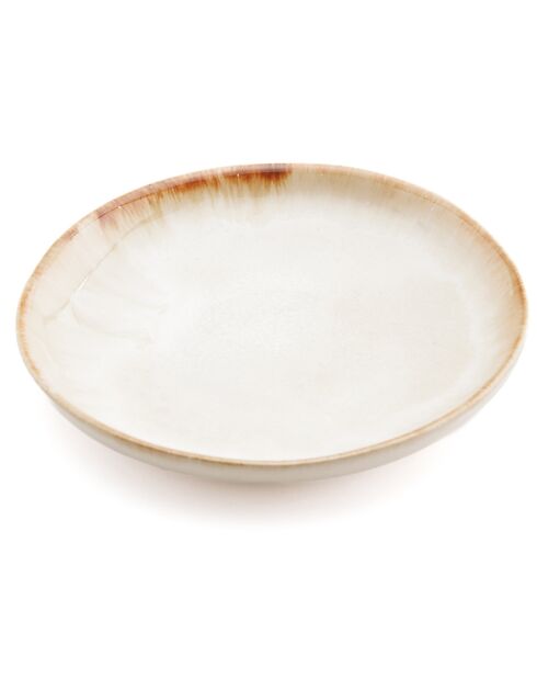 6 Petites assiettes Cascais blanches - D.17 cm