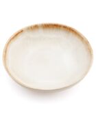 6 Assiettes creuses Cascais blanches - D.16.5xH.3.5 cm