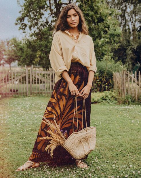 Loumya maxirok van auberginemix van linnenmix