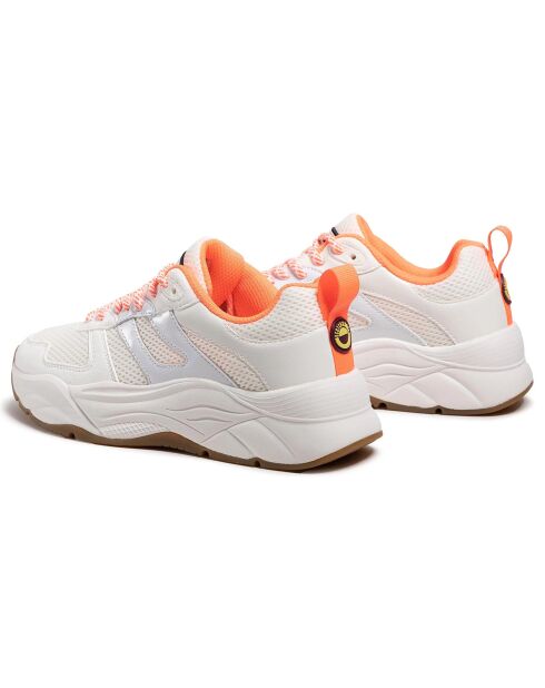 Sneakers Céleste blanc/orange