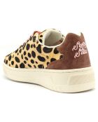 Sneakers Léonie marron/noir