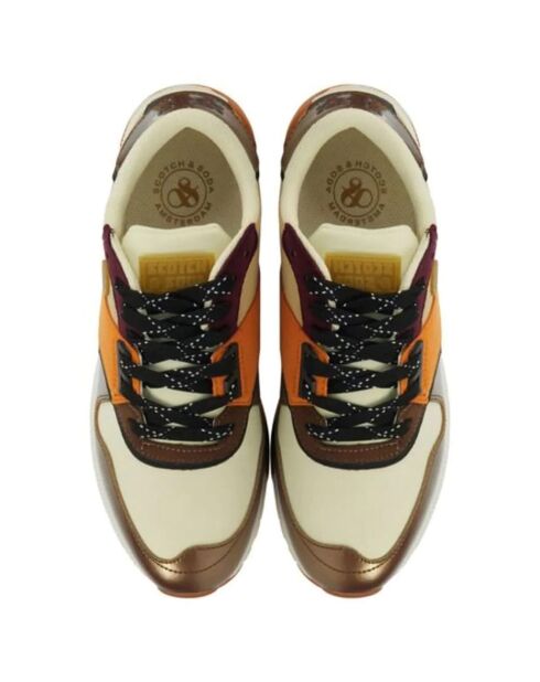 Sneakers Vivi bronze/marron/orange