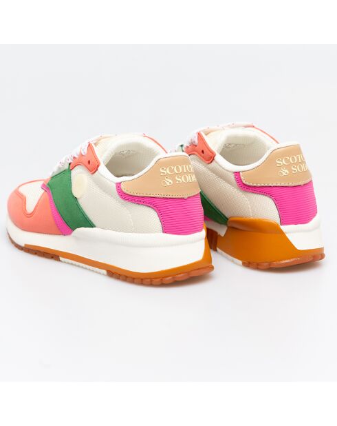 Sneakers Vivi vert/rose